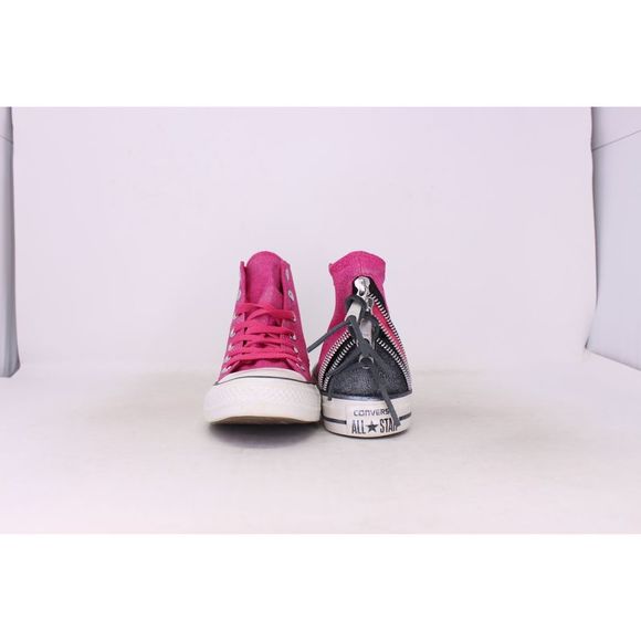 Converse Chuck Taylor Tri Zip Hi Cosmo Pink 545020C Women's - Picture 6 of 8